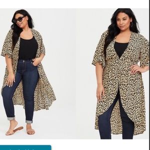 Torrid | NWT Hilo Leopard Print Kimono